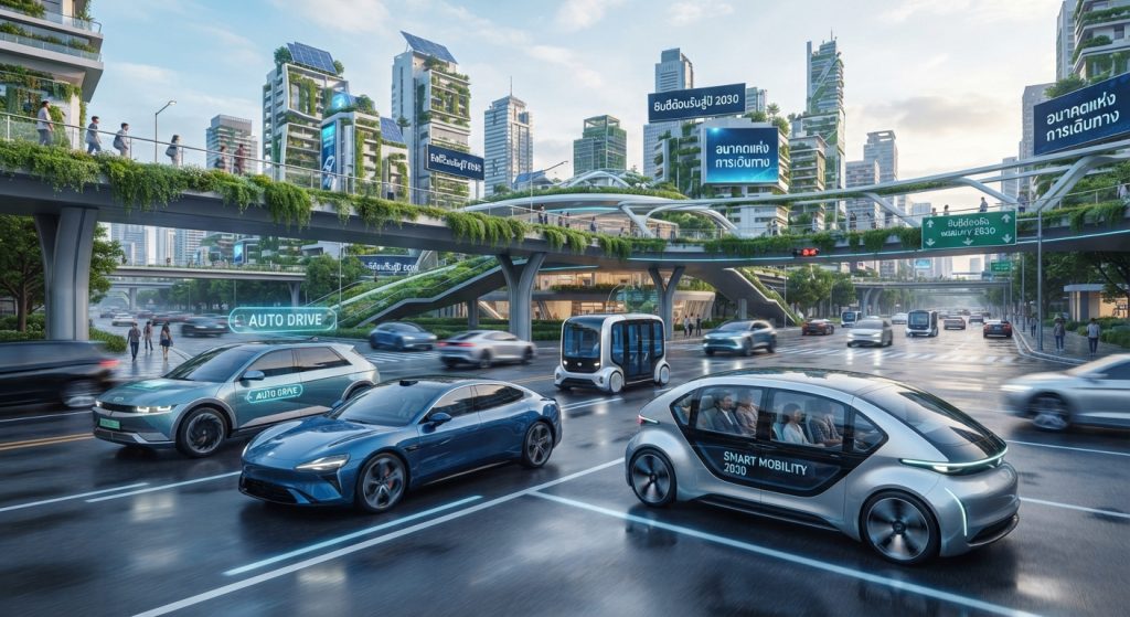 รถยนต์แห่งอนาคตในปี 2030